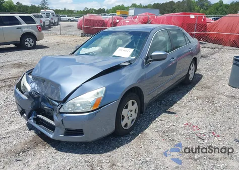2007 Honda Accord 2.4 Lx from USA, damaged, VIN 1HGCM56407A206997